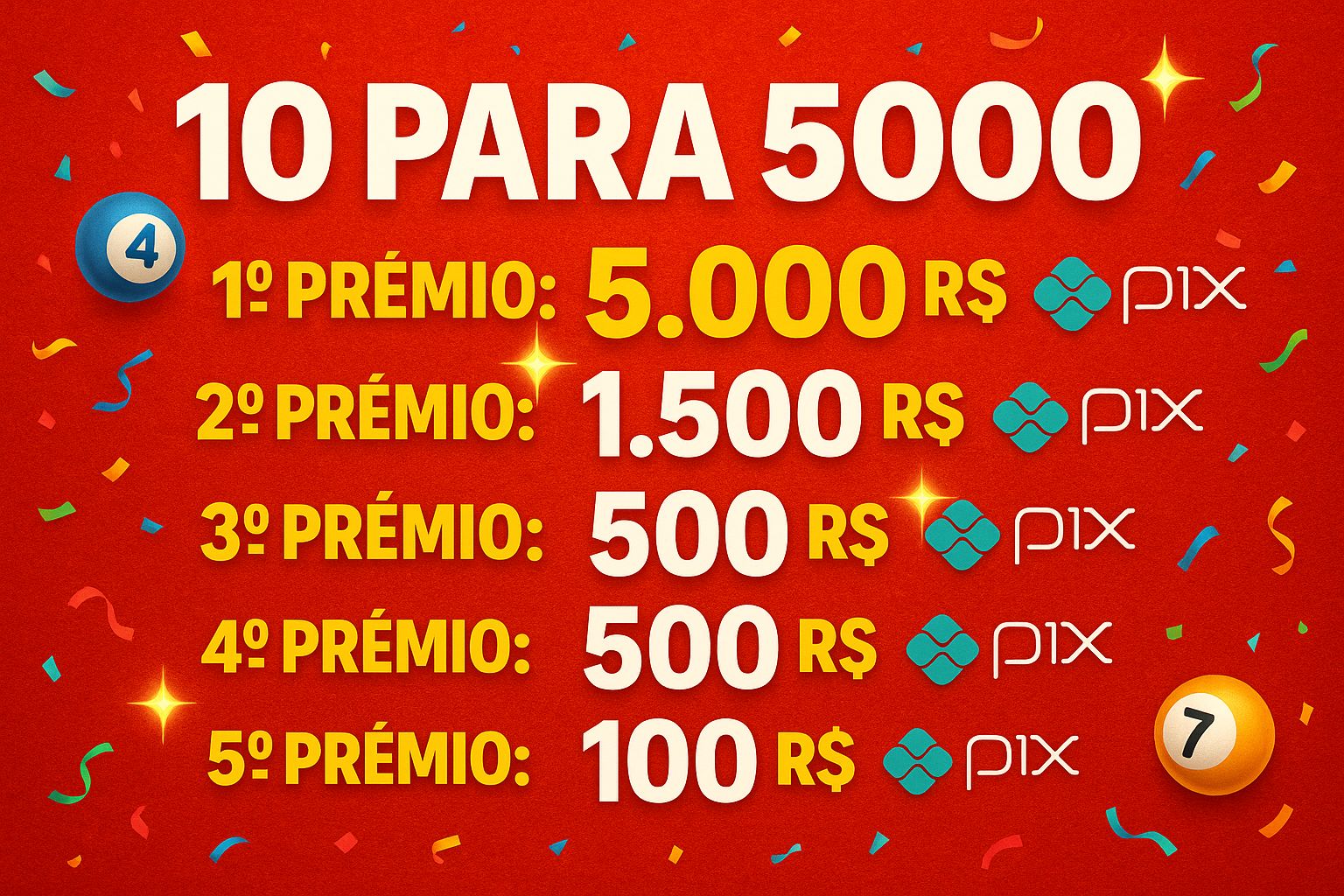 10 para 5000 - 28/09 19:30(FED)